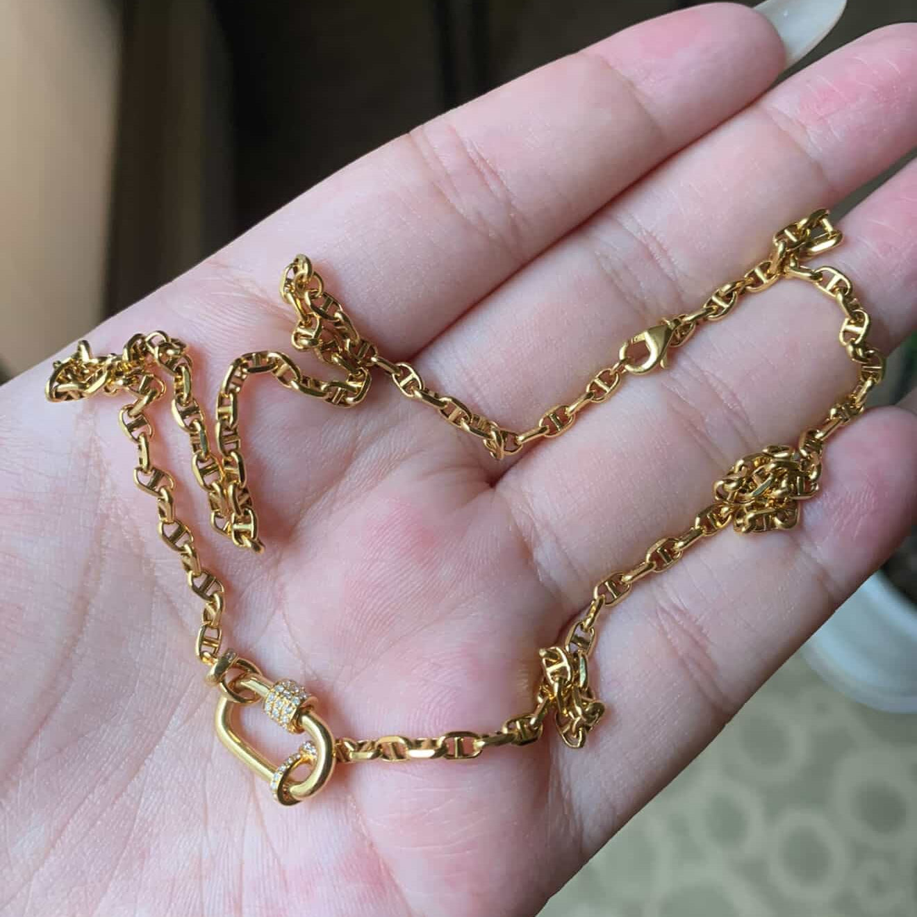 18K Yellow Gold Necklace
