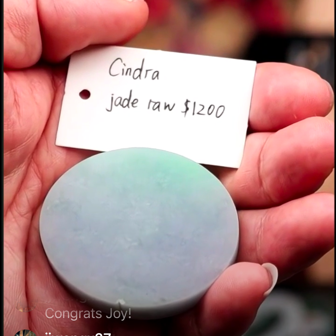 Live "Natural Intense Apple Green Oval Bangle Pancake Custom" (Live Pick) (08/21/25)