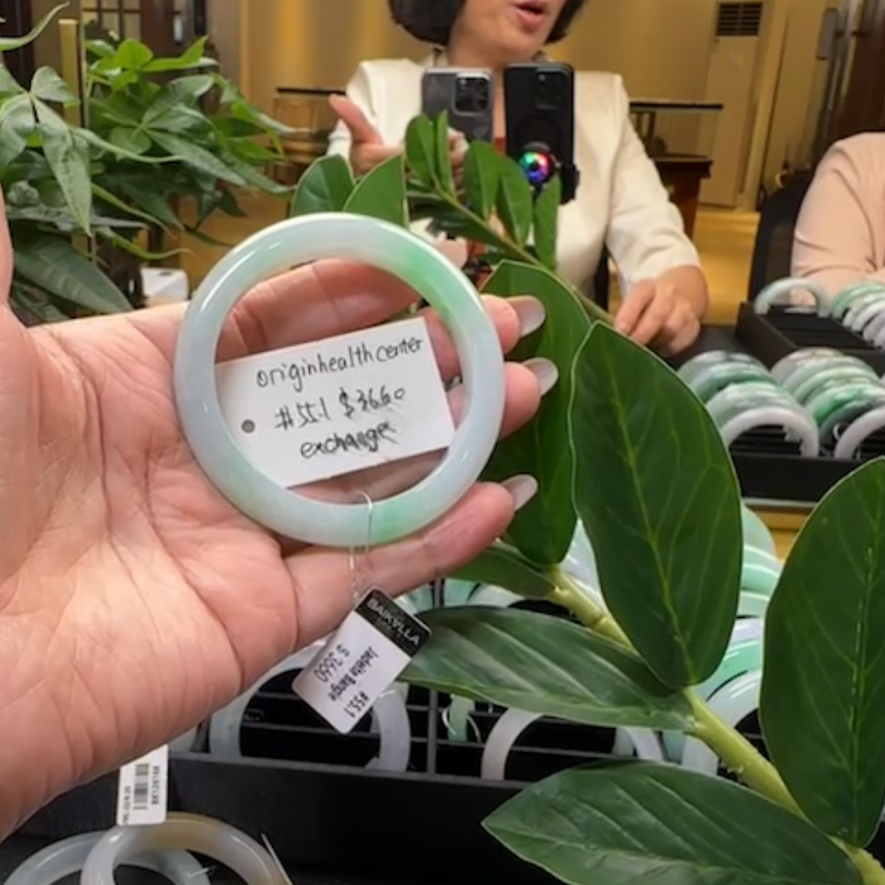 Live "Natural Light Green BDQ Jadeite Jade Bangle" (Live Pick) (08/23/25)
