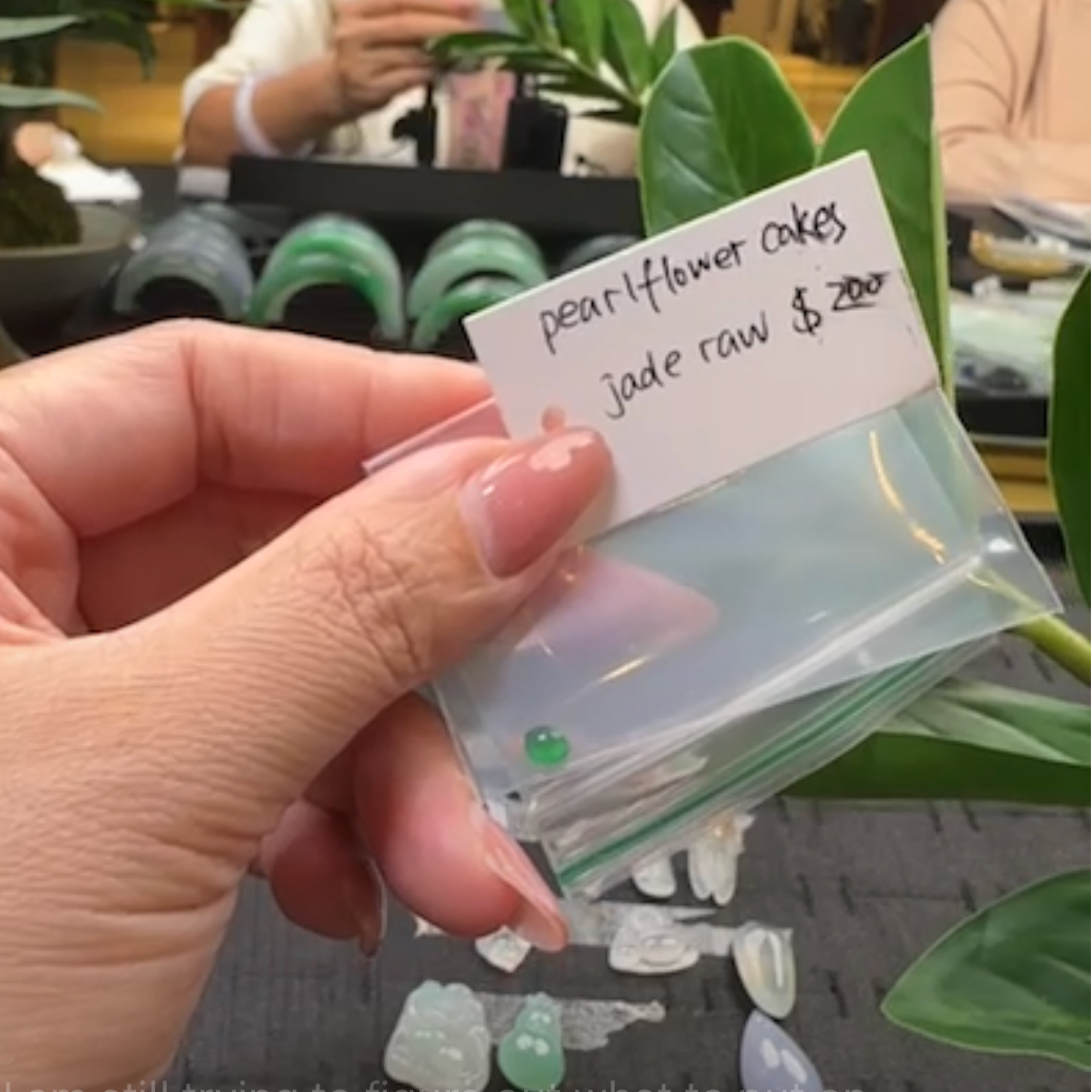 "Live" Natural Imperial Jadeite Jade Cabochon" (08/30/25)