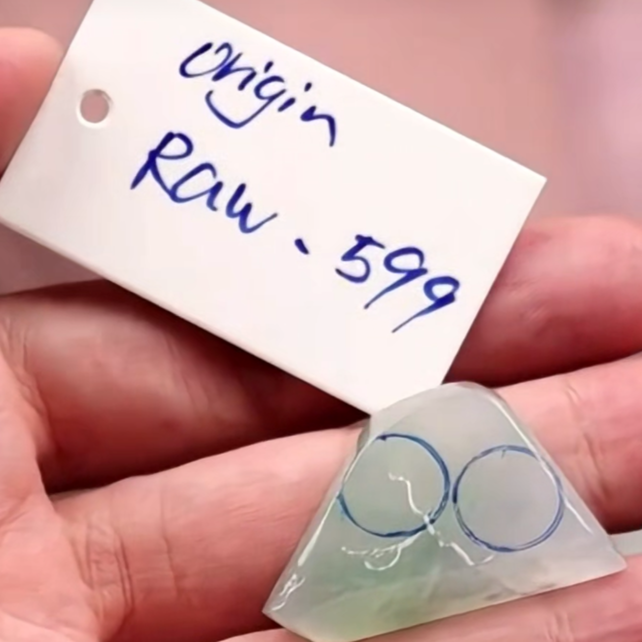 "Live" Natural Icy Green Raw Jadeite Jade (05/19/26)