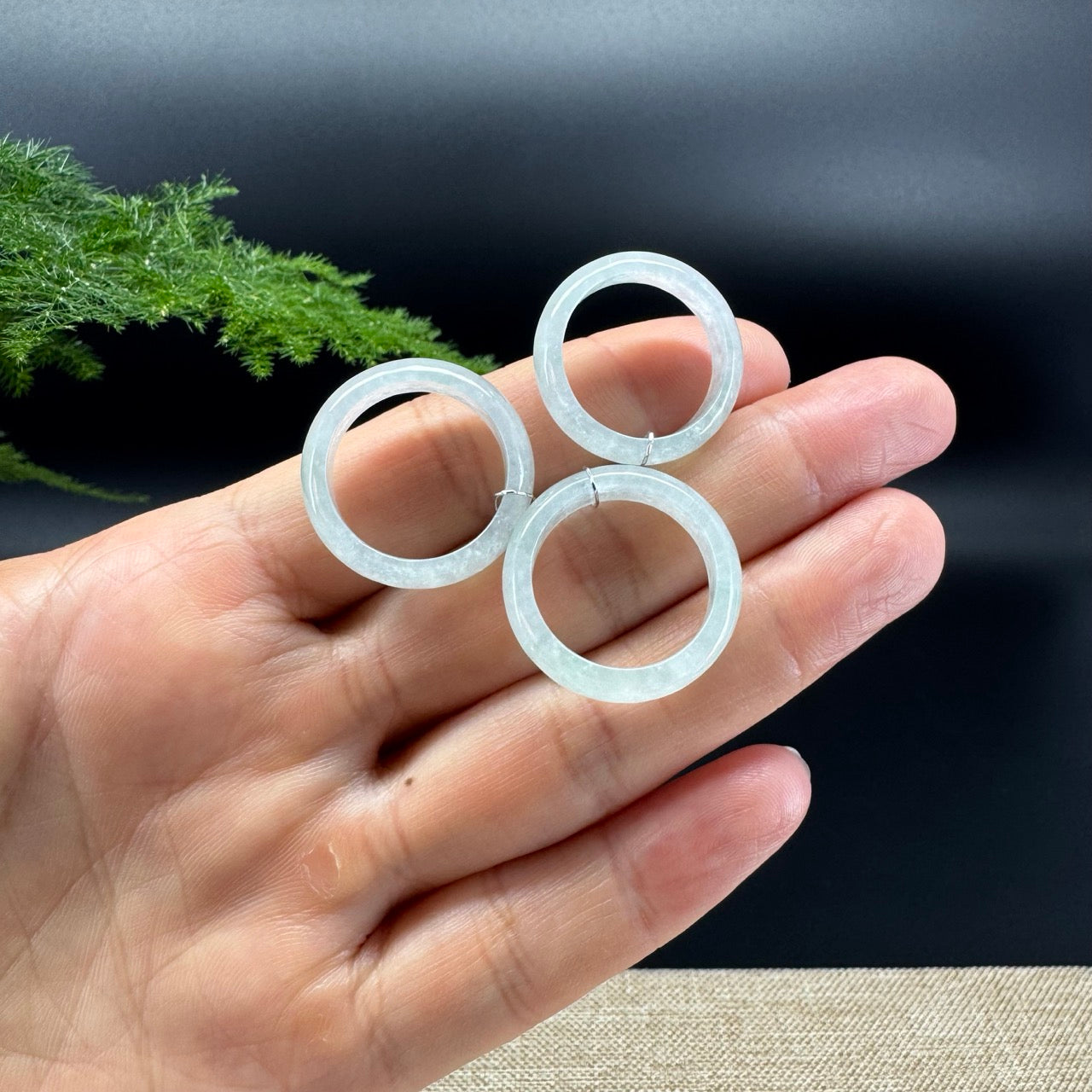 RealJade® Burmese Icy Traditional Jadeite Jade Ring