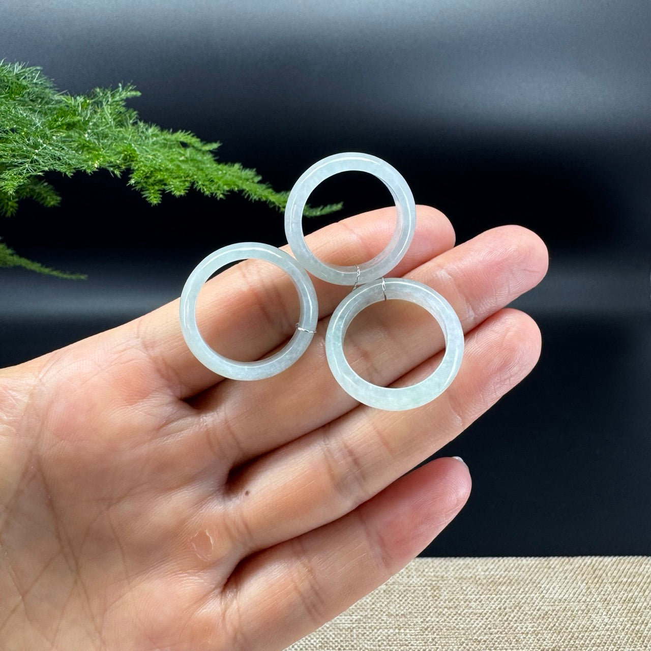 RealJade® Burmese Icy Traditional Jadeite Jade Ring