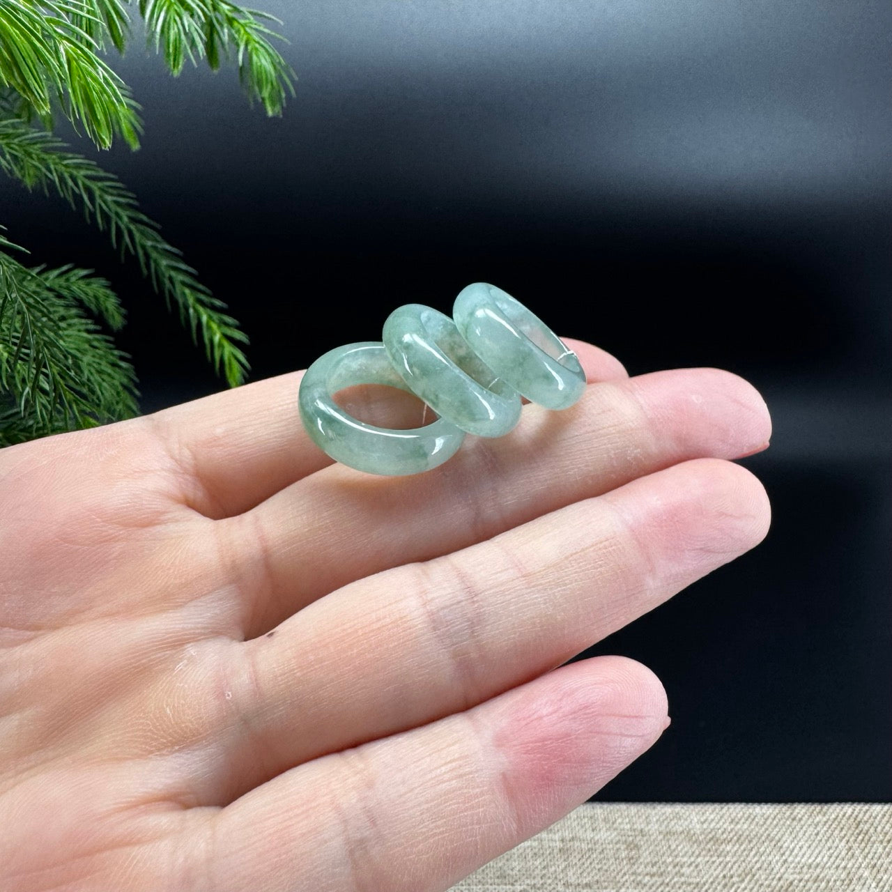 RealJade® Burmese Blue Green Traditional Jadeite Jade Ring