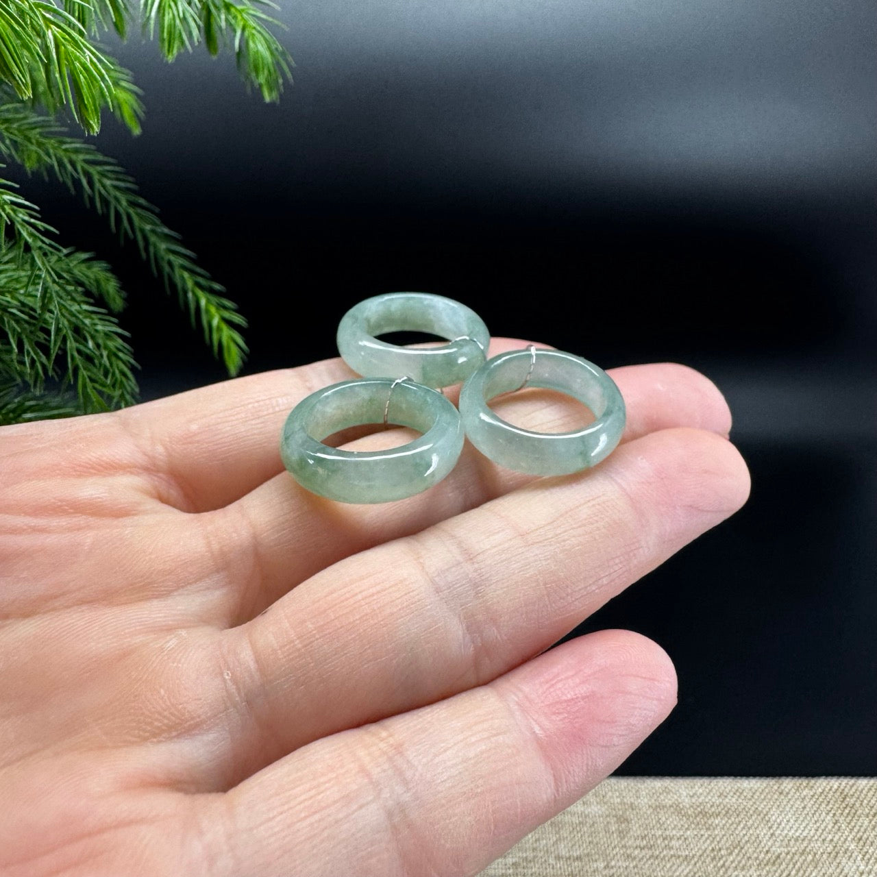 RealJade® Burmese Blue Green Traditional Jadeite Jade Ring