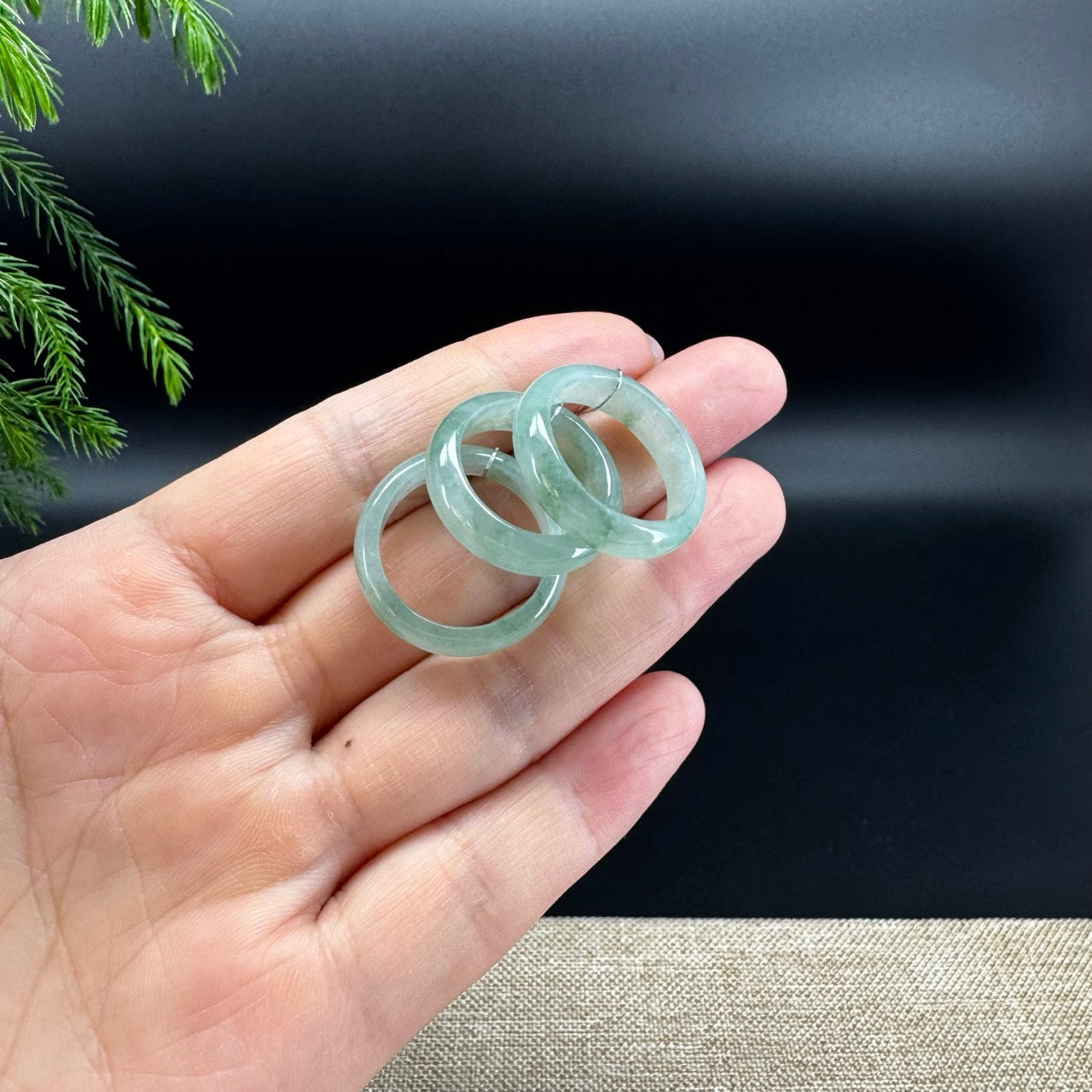 RealJade® Burmese Blue Green Traditional Jadeite Jade Ring