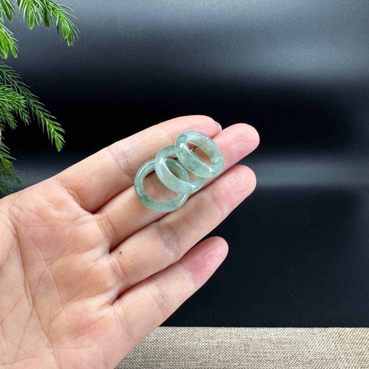 RealJade® Burmese Blue Green Traditional Jadeite Jade Ring