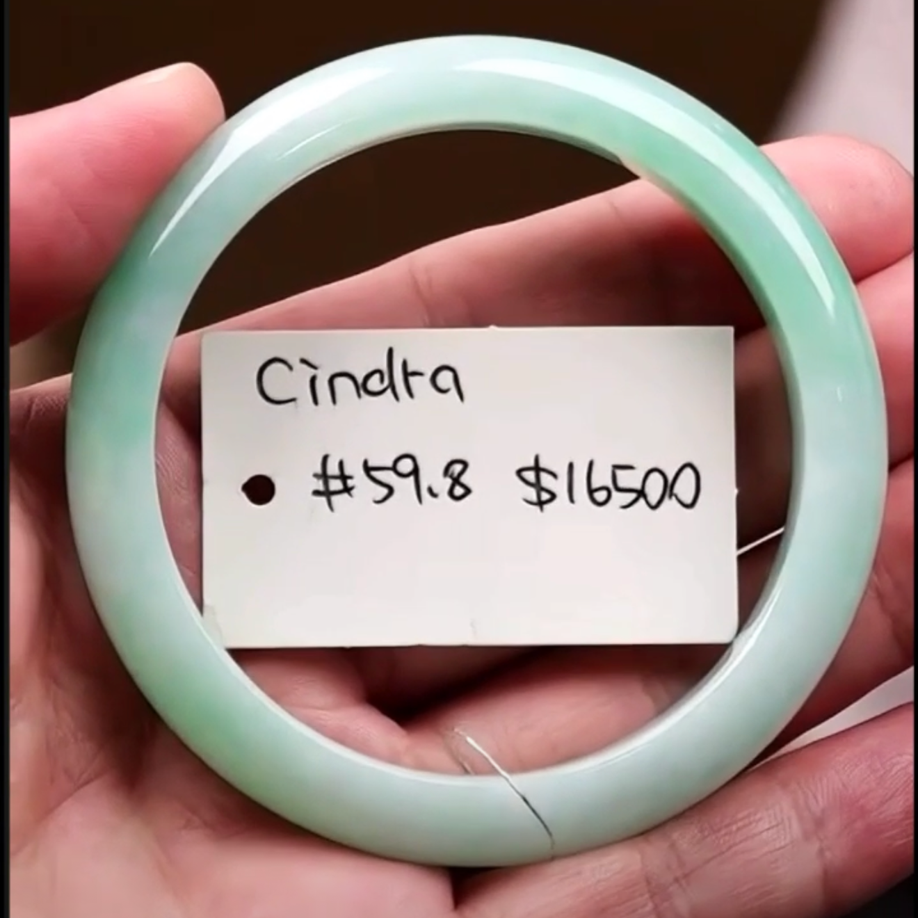 Live "Natural High-End Green Jadeite Jade Bangle" (Live Pick) (08/09/25)